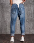 Megapolis relaxed fit jeans, Blue Color