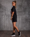 Adults Only T-Shirt Dress, Black Color