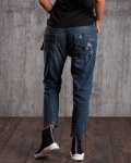 Morrow Jeans With Painted Effect, Blue Color