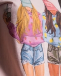 BFF T-Shirt, White Color