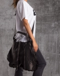 Ravenna Leather Bag, Black Color