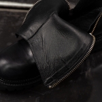 Bounce Zip Ankle Boots, Black Color