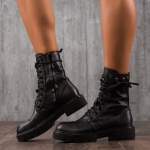 Monumental Studded Boots, Black Color