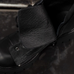 Monumental Studded Boots, Black Color