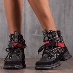 Chloé Boots With Graphics, Black Color