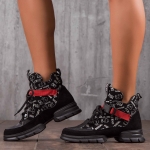 Chloé Boots With Graphics, Black Color
