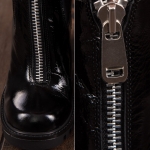 Fortuna Heeled Boots, Black Color