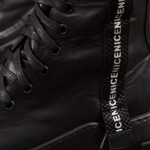 Ultra Leather Boots, Black Color