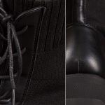 Matrix Sock Boots, Black Color