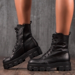 Affliction Leather Boots, Black Color