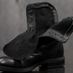Urban Combat boots, Black Color