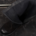 Nebula Buckle boots, Black Color