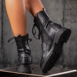 Society Graphic Boots, Black Color