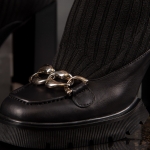 Journal Heeled Boots, Black Color