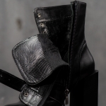 In The Zone Heeled Boots, Black Color