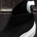 Aura Sock Boots, White Color