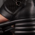 Diana Sock Boots, Black Color