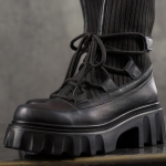 Level Up Boots, Black Color