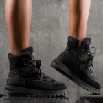 Confidence Ankle Boots, Black Color