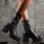 Charmer Ankle Boots, Black Color