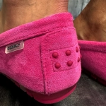 Marzipan Loafers, Fuchsia Color