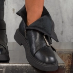 Боти Buckle Up, Черен Цвят