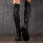 Winterville Over-The-Knee Boots, Black Color