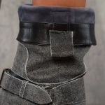 Ботуши Elmira, Черен Цвят