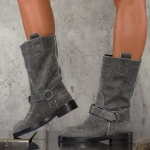 Ботуши Elmira, Черен Цвят