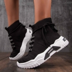 Compilation Sock Sneakers, Black Color