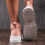 Sundae High-Top Sneakers, Pink Color