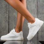 Airplane Sneakers, White Color