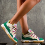 You & I Sneakers, Green Color