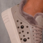 Admire Sneakers, Taupe Color