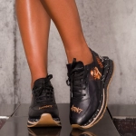 Attract The Energy Sneakers, Black Color