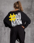 #Imagination Sweatshirt, Black Color