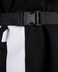 Evasion Top With A Belt, Black Color