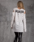 Queen Top With A Corset, White Color