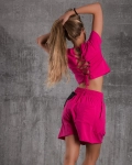 Montebello Crop Top, Pink Color