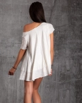 Moonlight Frill Top, White Color