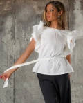 Gourmand Top, White Color