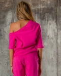 Weekend Top, Fuchsia Color