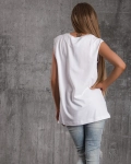 Superlative Tank Top, White Color