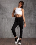 Surpass Ribbed Crop Top, White Color