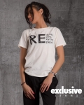 Recycle T-Shirt, White Color