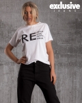 Recycle T-Shirt, White Color