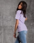 Elegancia T-Shirt With Tulle, White Color
