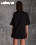 Culture Long T-Shirt, Black Color