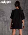 Kiera Long T-Shirt, Black Color