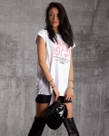 Melbourne Long T-Shirt, Pink Color